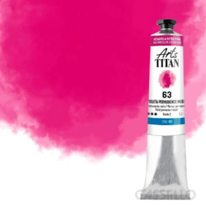 Casstillo Titan Acuarela Extra Fina 20Ml Violeta Permanente Medio