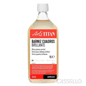 Casstillo Titan Barniz Cuadros Brillantes 1 Litro