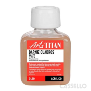 Casstillo Titan Barniz Cuadros Mate Opal 100Ml