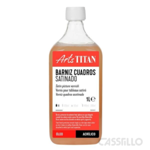 Casstillo Titan Barniz Cuadros Satinado 1 Litro