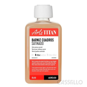Casstillo Titan Barniz Cuadros Satinado 250 Ml