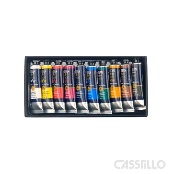 Casstillo Titan Set Acrilico Ef Basicos Set Casstillo Titan Set Acrilico Ef Basicos Set