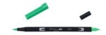 Rotulador Doble Punta Pincel Color Green Tombow