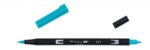 Rotulador Doble Punta Pincel Color Turquoise Tombow
