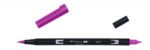 Rotulador Doble Punta Pincel Color Purple Tombow