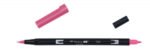 Rotulador Doble Punta Pincel Color Hot Pink Tombow