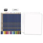 Set Creativo Lapices De Colores 23 unidades Manley - Imagen 2