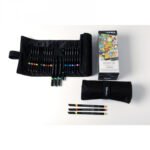 Estuche Rotulador 24 unidades Lyra Enrollable De Tela - Imagen 2