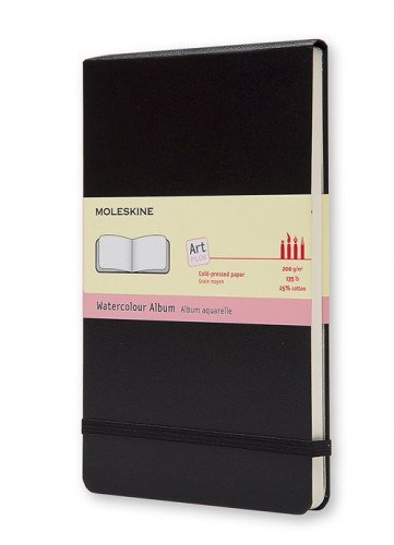 59149.Jpg Album De Acuarela Negro L (13X21Cm) Moleskine - Imagen 1